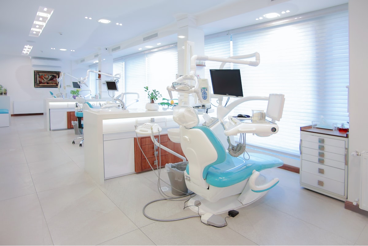 Modern aesthetic clinic interior